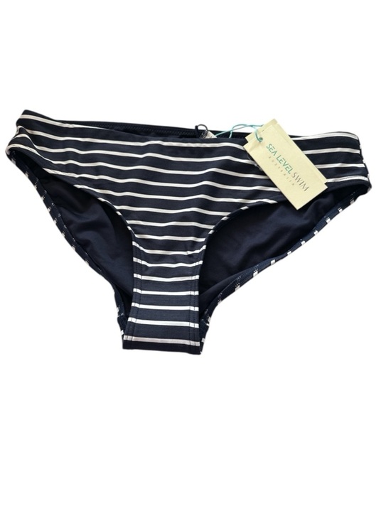 Sea Level Swim Australia Other - SEA LEVEL SWIM Stripe Blue Black White Charmarel Swimwear Bikini Bottom Size 8